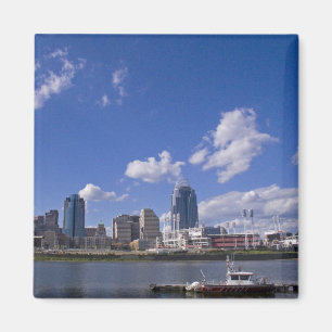 Cincinnati Cityscape Magnet Magneet
