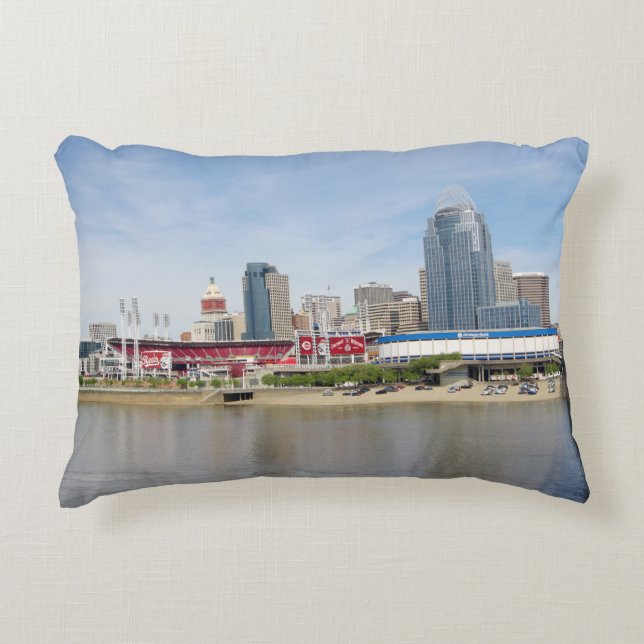 CIncinnati, coussin d'accent de l'Ohio (Devant)