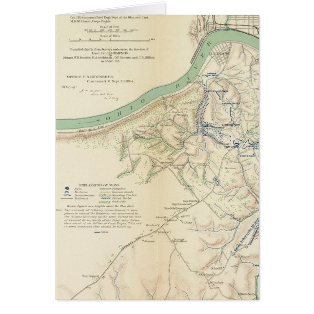 Cincinnati, Covington, Newport (Devant)