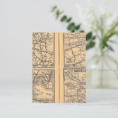 Cincinnati, Detroit, Indianapolis Briefkaart (Staand voorkant)