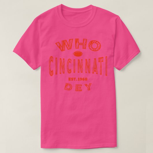 Cincinnati die Remix 1968 T-shirt (Design voorkant)