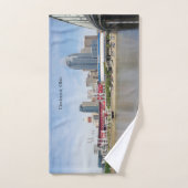 Cincinnati, ensemble de serviettes Ohio (Serviette à main)