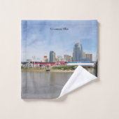 Cincinnati, ensemble de serviettes Ohio (Gant de toilette)