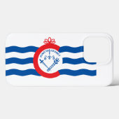 Cincinnati flag Hoesje-Mate iPhone case (Achterkant (horizontaal))