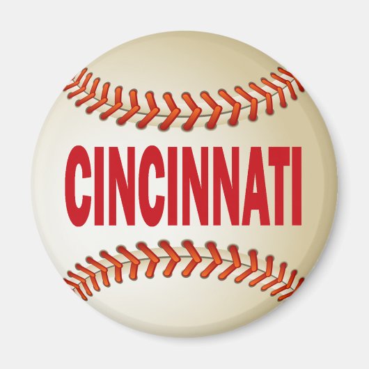 CINCINNATI HONKBAL MAGNEET (Voorkant)