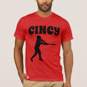 Cincinnati honkbal t-shirts (Voorkant)
