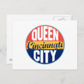Cincinnati  Label Briefkaart (Voorkant / Achterkant)
