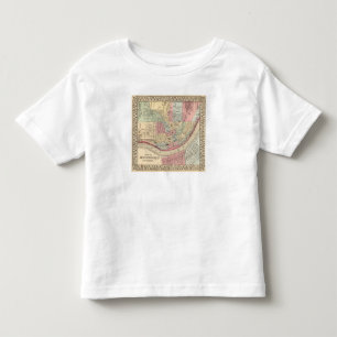 Cincinnati Map door Mitchell Kinder Shirts