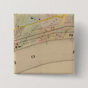 Cincinnati, Ohio 7 Vierkante Button 5,1 Cm