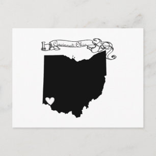 Cincinnati Ohio Briefkaart