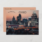 Cincinnati Ohio Briefkaart (Voorkant / Achterkant)