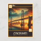 Cincinnati, Ohio |  Briefkaart (Voorkant)