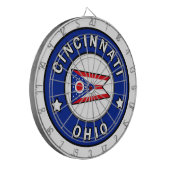 Cincinnati Ohio Dartbord (Voorkant Links)