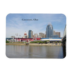 Cincinnati, Ohio Flexibele Fotomagneet Magneet