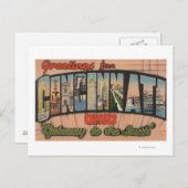 Cincinnati, Ohio (Gateway to the South) Briefkaart (Voorkant / Achterkant)