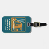 Cincinnati, Ohio | Historische Unieterminal Bagagelabel (Voorkant horizontaal)