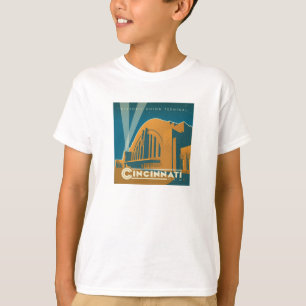 Cincinnati, Ohio   Historische Unieterminal T-shirt