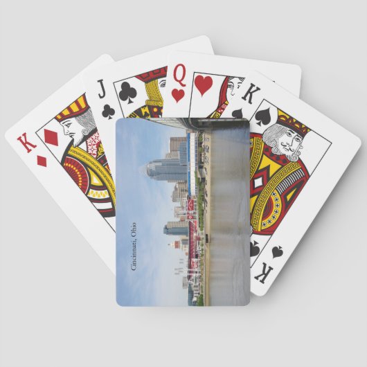 Cincinnati, Ohio kaarten spelen (Achterkant)