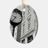 Cincinnati Ohio Keepsake Souvenir Kerstmis Keramisch Ornament (Achterkant)