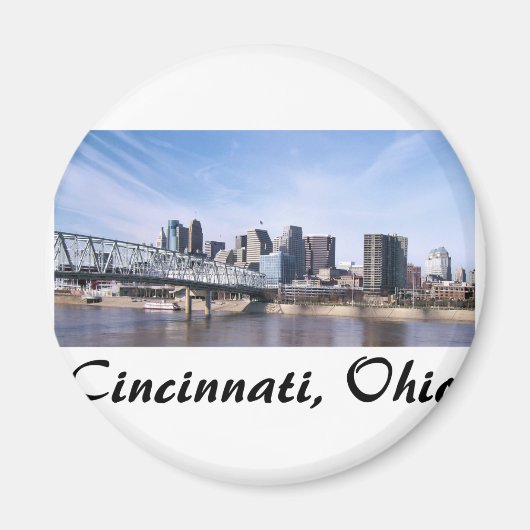Cincinnati Ohio Magneet (Voorkant)