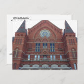 CINCINNATI OHIO MUSIC HALL BRIEFKAARTEN (Voorkant / Achterkant)