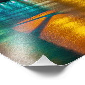 Cincinnati Ohio Night Skyline - Foto afdrukken Afdruk (Hoek)