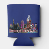 Cincinnati, Ohio op graffiti Blikjeskoeler (Achterkant)