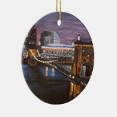 Cincinnati Ohio-Ornament Keramisch Ornament (Rechts)