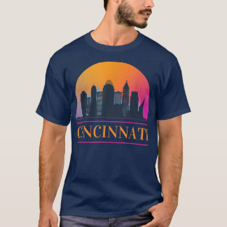 Cincinnati Ohio Silhouette  T-shirt