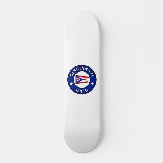Cincinnati Ohio Skateboard (Voorkant)