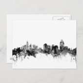 Cincinnati Ohio Skyline Briefkaart (Voorkant / Achterkant)