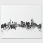 Cincinnati Ohio Skyline Cadeaupapier (Vlak)