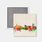 Cincinnati Ohio Skyline Cityscape Magneet (Voorkant / Achterkant)