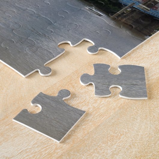 Cincinnati, Ohio skyline met de Ohio-rivier Legpuzzel (Zijkant)