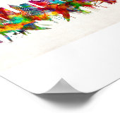 Cincinnati Ohio Skyline Poster (Hoek)