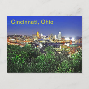Cincinnati, Ohio, Verenigde Staten van Amerika Briefkaart