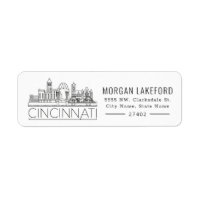 Cincinnati, Ohio | Vette gestileerde Skyline |