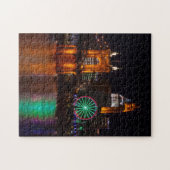 Cincinnati Roebling Bridge Nightscape Legpuzzel (Horizontaal)