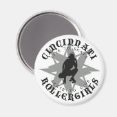 Cincinnati Rollergirls Magnet (Recto/Verso)