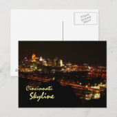 Cincinnati Skyline Briefkaart (Voorkant / Achterkant)
