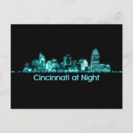 Cincinnati Skyline Briefkaart