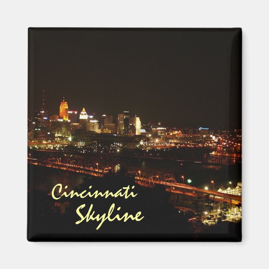 Cincinnati Skyline Magneet (Voorkant)
