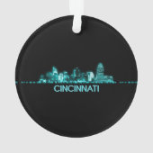 Cincinnati Skyline Ornament (achterkant)