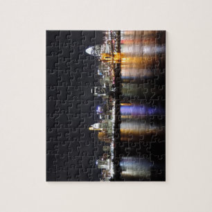 Cincinnati skyline 's nachts legpuzzel
