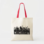Cincinnati Skyline Tote Bag (Voorkant)