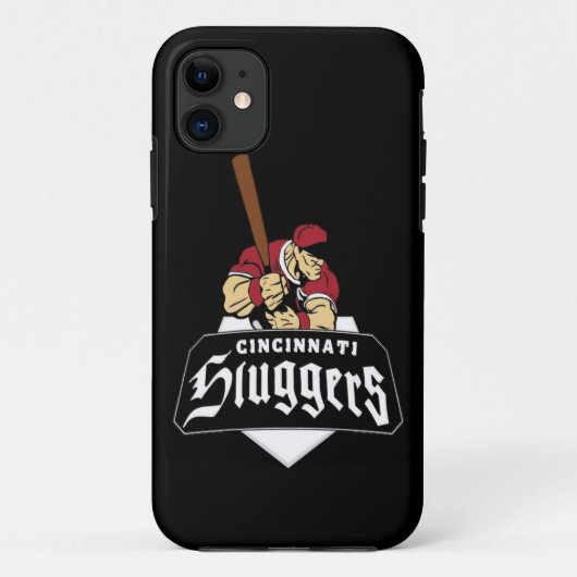 Cincinnati Sluggers - iPhone 5 5S Hoesje (Achterkant)