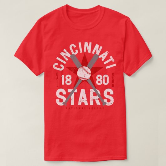 Cincinnati Sterren T-shirt (Design voorkant)
