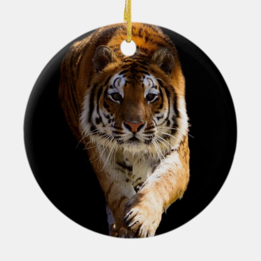 Cincinnati Tiger - Keramisch Ornament (Achterkant)