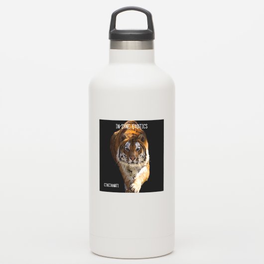 Cincinnati Tiger - Sticker (Waterfles)