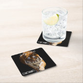 Cincinnati Tiger - Vierkante Kartonnen Onderzetter (Insitu)